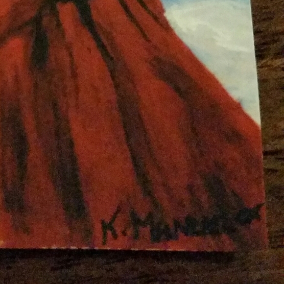 "Santa Love" ACEO/ATC #14/50 Mini Print - Picture 5 of 6